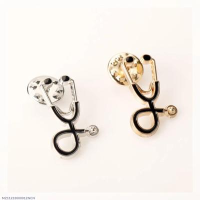 Doctor's Stethoscope Enamel Pin
