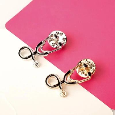 Doctor's Stethoscope Enamel Pin
