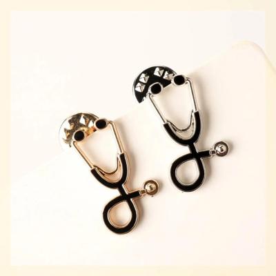 Doctor's Stethoscope Enamel Pin