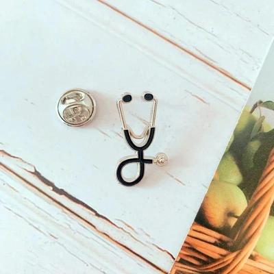 Doctor's Stethoscope Enamel Pin