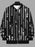 Men's Printed Polyester Jacket - 1 Pc Stylish Outerwear
