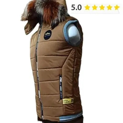 1 Pc Men's Parachute Printed Sleeveless Jacket