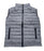 Men's Polyester Puffer Jacket - 1 Pc, Plain Grey Style