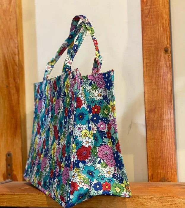 Girl's Canvas Plain Tote Bag