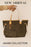 Girl's Leather Printed Shoulder Bag